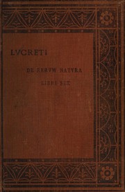 Lucreti De rerum natura libri sex