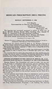 Medicaid prescription drug pricing