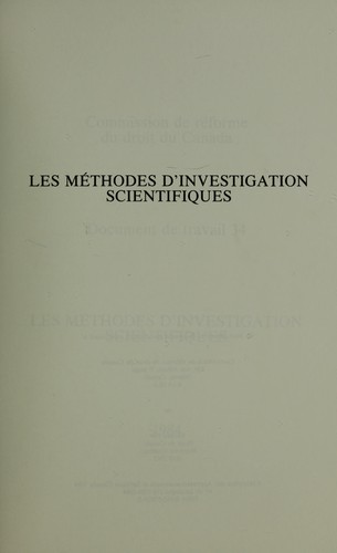 Investigative Tests