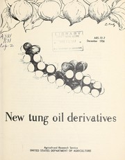 New tung oil derivatives