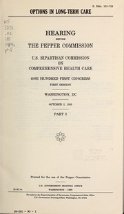 Options in long-term care