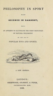 Philosophy in sport made science in earnest