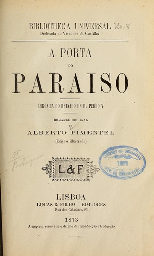 A porta do paraiso...ed. il