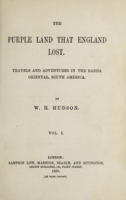 The purple land that England lost