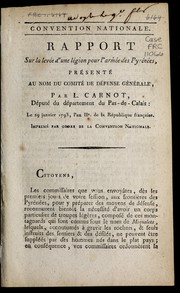 Rapport sur la levée d'une légion pour l'armée des Pyrénées