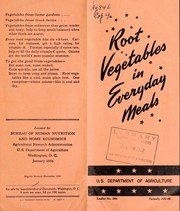 Root vegetables in everyday meals