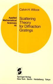 Scattering theory for diffraction gratings