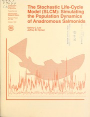 The stochastic life-cycle model (SLCM)