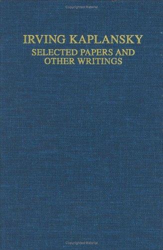 Selected papers and other writings