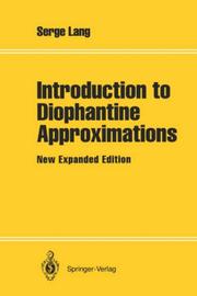 Introduction to diophantine approximations