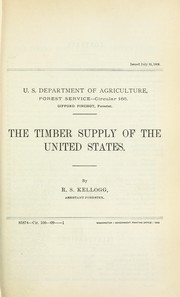 The timber supply of the United States