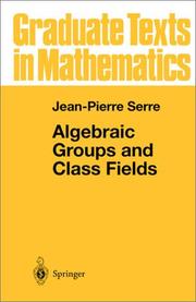 Algebraic groups and class fields