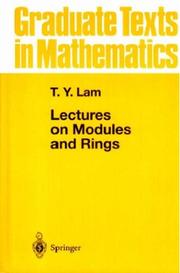 Lectures on modules and rings