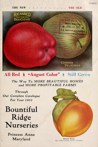 The way to more beautiful homes and more profitable farms through our complete catalogue for year 1931