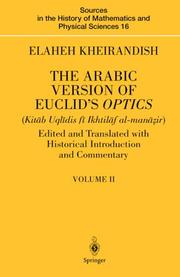 The Arabic version of Euclid's optics