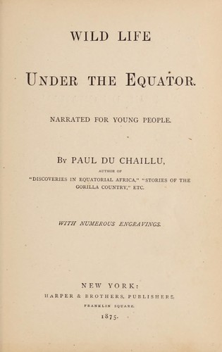 Wild life under the equator
