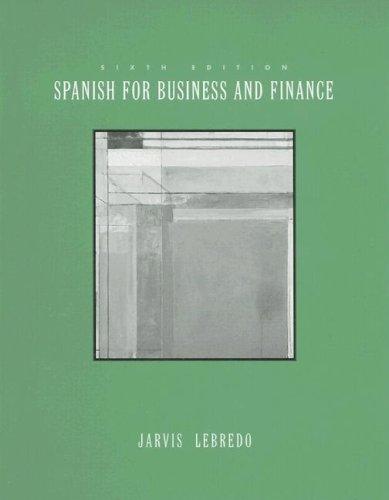 Spanish for business and finance
