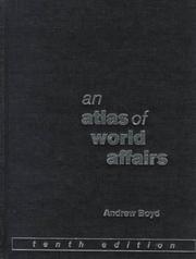 An Atlas of World Affairs
