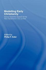 Modelling early Christianity