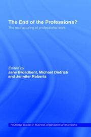 The End of the Professions?