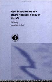New Instruments for Environmental Policy in the EU