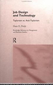 Job design and technology