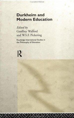 Durkheim and modern education