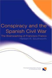 Conspiracy and the Spanish Civil War