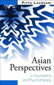Asian perspectives in counselling and psychotherapy