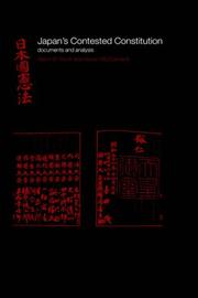 Japan's Contested Constitution