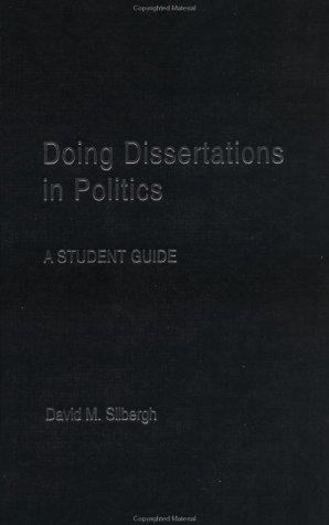 Doing Dissertations in Politics
