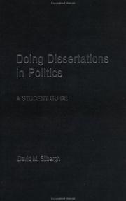 Doing Dissertations in Politics