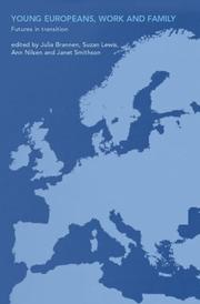 Young Europeans, work and family