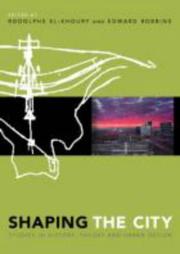 Shaping the city