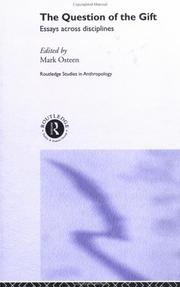 The Question of the Gift