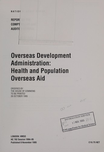Overseas Development Administration