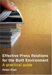 Effective Press Relations for the Built Environment