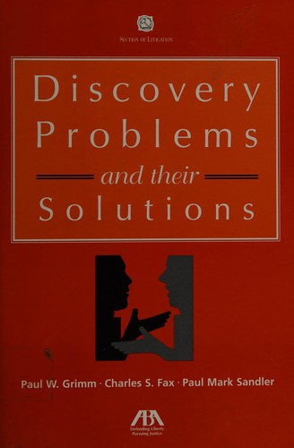 Discovery problems and their solutions