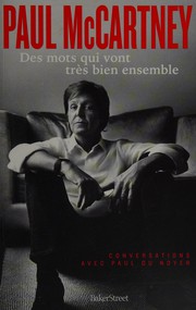 Paul McCartney, des mots qui vont très bien ensemble