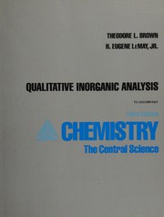 Qualitative inorganic analysis