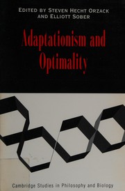 Adaptationism and optimality