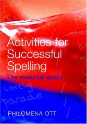 Activities for successful spelling