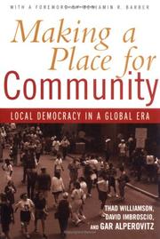 Making a place for community