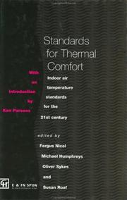 Standards for Thermal Comfort