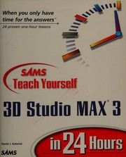 SAMS teach yourself 3D Studio Max 3 in 24 Hours