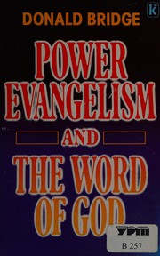 Power evangelism and the Word of God