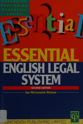 Essential English Legal System