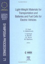 Light-weight materials for transportation and batteries and fuel cells for electric vehicles