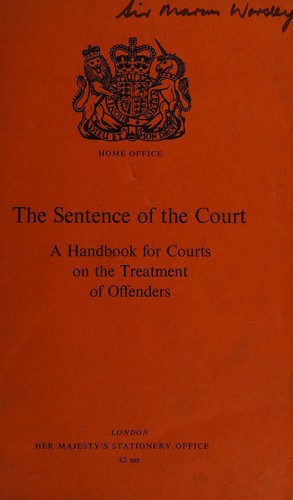 The sentence of the court