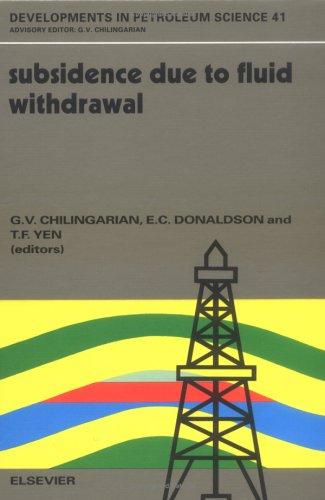 Subsidence due to fluid withdrawal